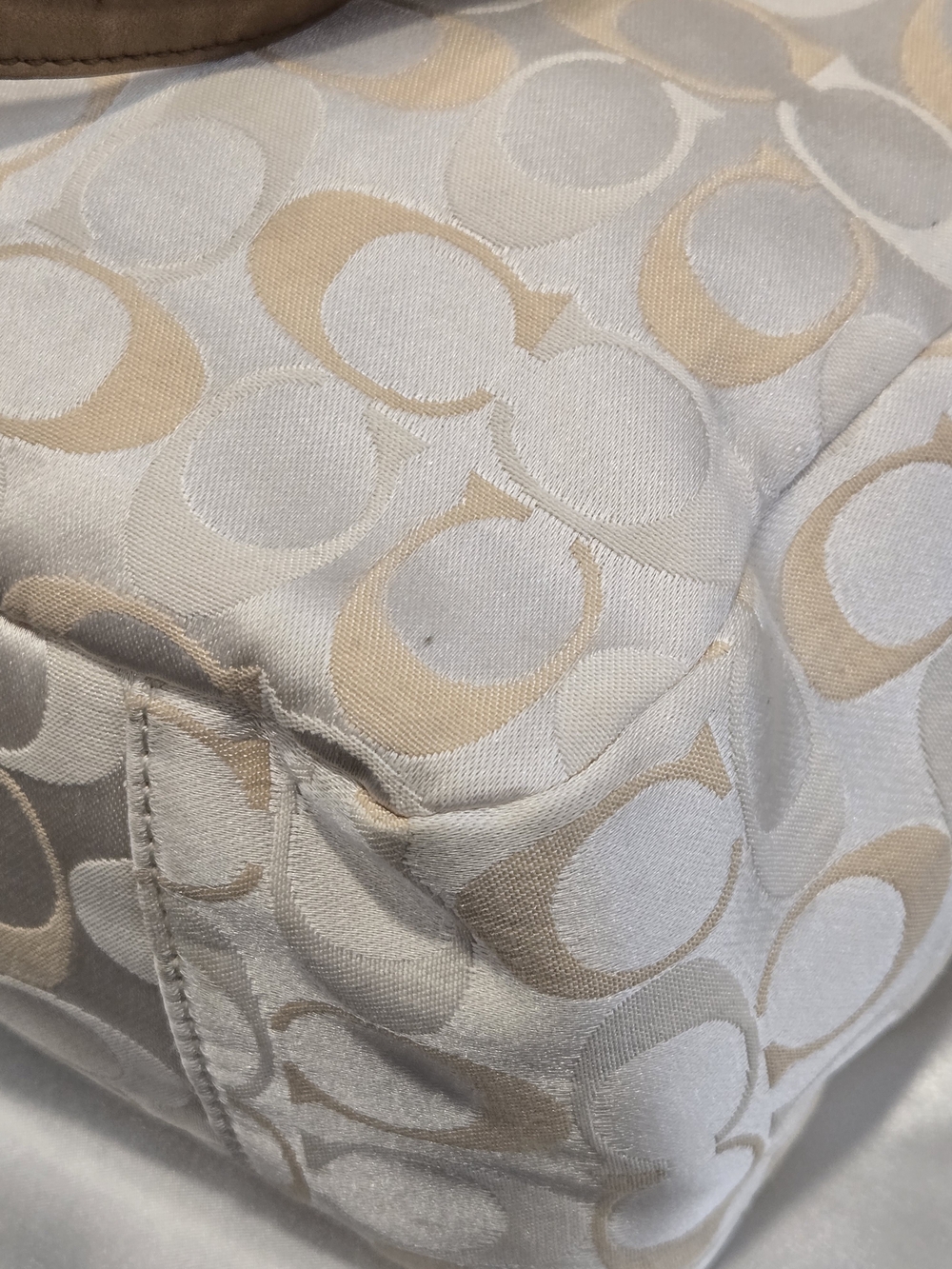 Coach Gallery East West Signature Canvas Tote With Hang Tag - Picture 10 of 15
